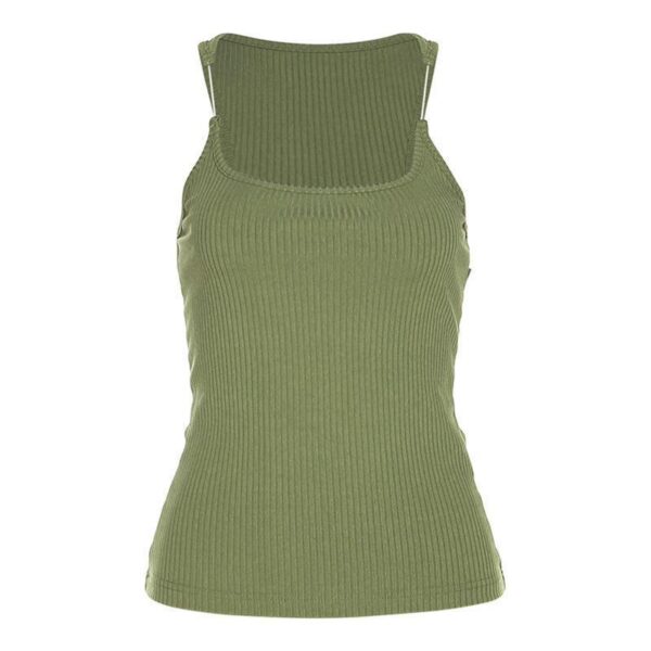 Y2K Invisible Camisole Vest Ins Fashion Slim U-neck Top Summer Women's Clothing - Image 4