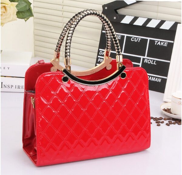 Lingge Shoulder Bags Women Handbags Messenger Bag - Image 6