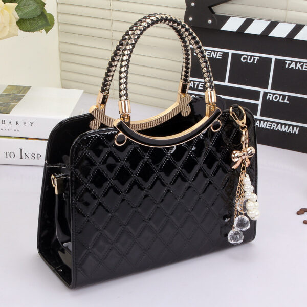 Lingge Shoulder Bags Women Handbags Messenger Bag - Image 4