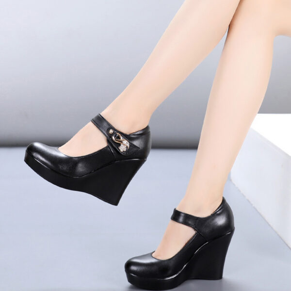 Platform high heel women shoes - Image 2