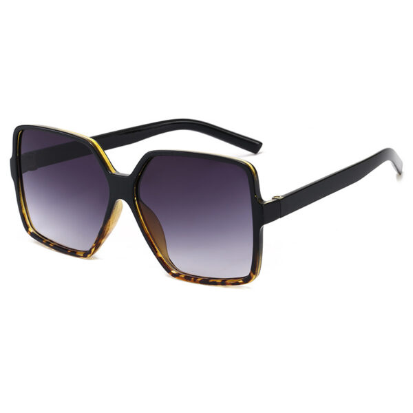 Trendy Sunglasses Fashion Men And Women Big Frame Sunglasses - Image 4