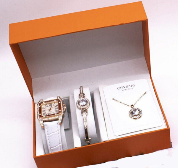 Wrist Watch Set Foreign Trade Watches Women New Necklace Bracelets Wristwatches Women - Image 5