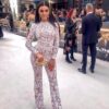 European And American Celebrity Style Composite Lace Exquisite Temperament Slim Jumpsuit - Image 5