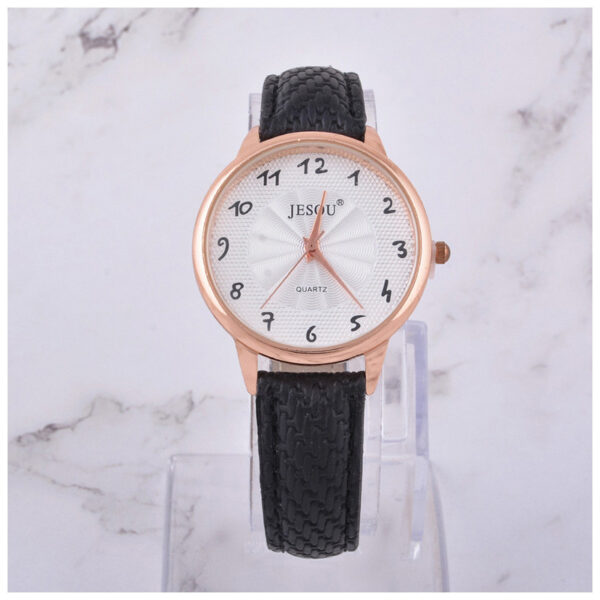 Women Watches Leather Quartz Wristwatch Sunglasses Corsage 3 Pcs Girl Christmas Gift New Year Gift Ladies Gift Box - Image 2