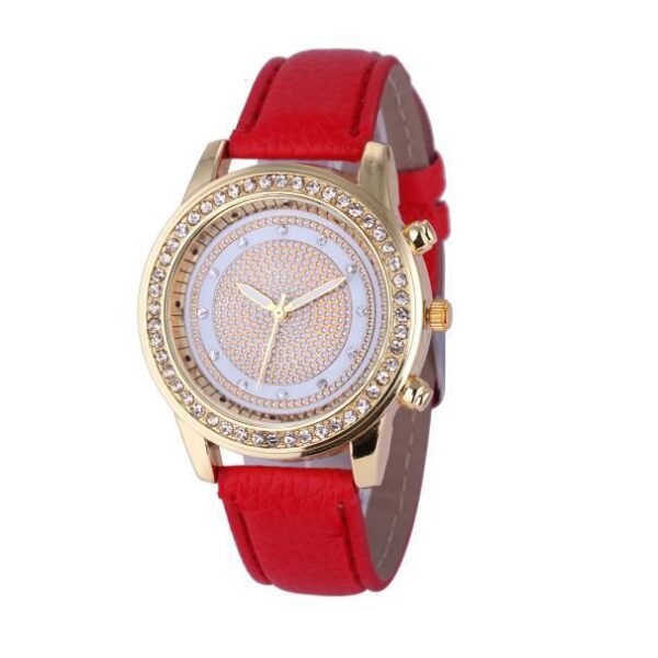 New Women Bracelet Wristwatch ladies Crystal Geneva Watches Fashion Stainless Steel Quartz Wristwatches - Image 2