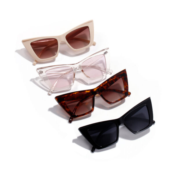 Triangle cat's eye glasses - Image 2