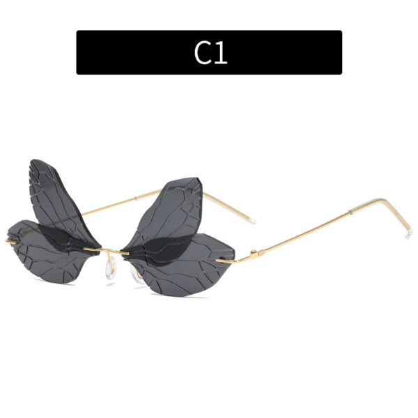 Wild Butterfly Street Shooting Sunglasses Women - Image 2