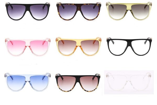 Sunglasses Women Gradient Lens Sun Glasses Women Full Frame Shades Glasses Ladies Unisex - Image 4