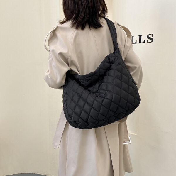 Warm Totes Shoulder Bags For Women Fashion Winter Shopping Bag - Image 7