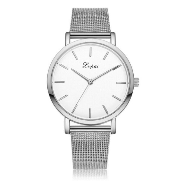 Vansvar fashion brand silver and gold mesh band creative marble wristwatch casual women quartz watches gift relogio feminino - Image 8