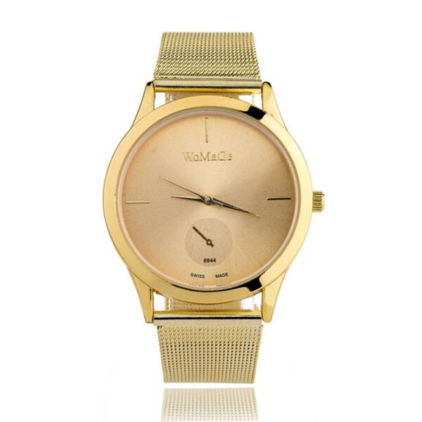 Fashion Alloy Belt Mesh Watch Unisex women's watches Minimalist Style Quartz Watch relogio feminino saat Watches for women - Image 9