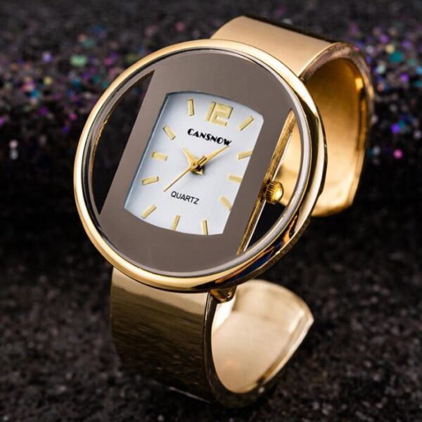 Women Watches New Luxury Brand Bracelet Watch Gold Silver Dial Lady Dress Quartz Clock Hot Bayan Kol Saati - Image 8