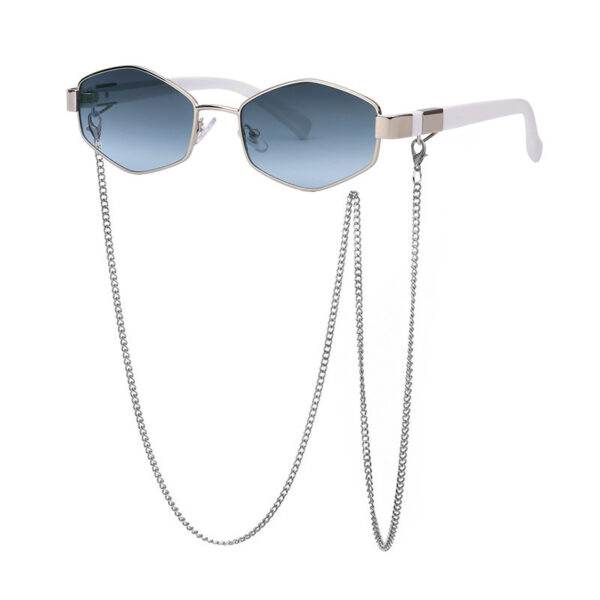 Women's Fashion Personality Chain Korean Style Sunglasses - Image 6