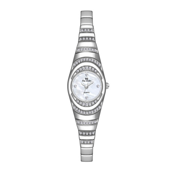 Ladies Gold Watch Diamond Wristwatch Female Fashion Bracelet Watches Women Full Diamond Watch - Image 5