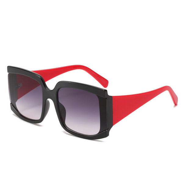 Square Large Frame Sunglasses Fashion Trend Sunglasses - Image 6