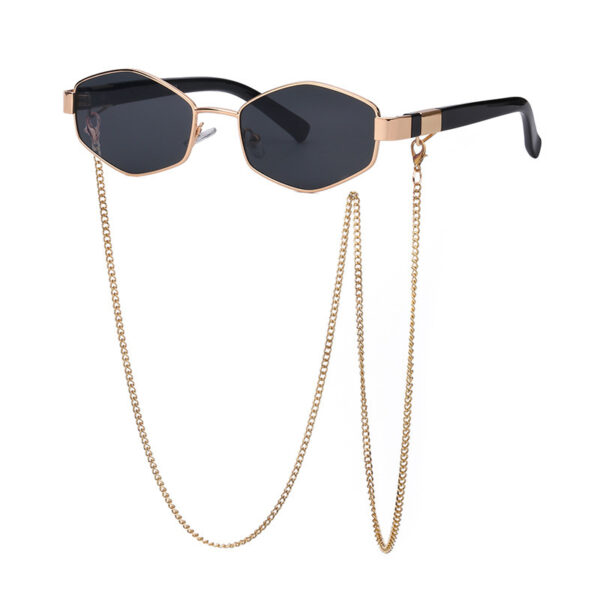 Women's Fashion Personality Chain Korean Style Sunglasses - Image 10