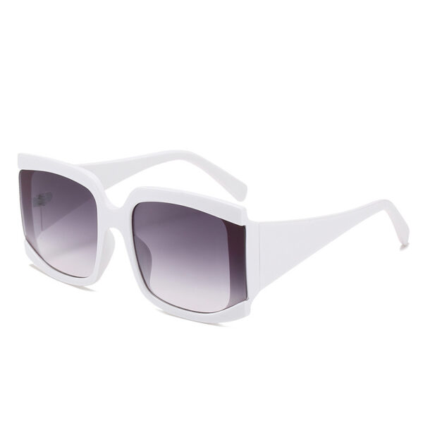 Square Large Frame Sunglasses Fashion Trend Sunglasses - Image 4