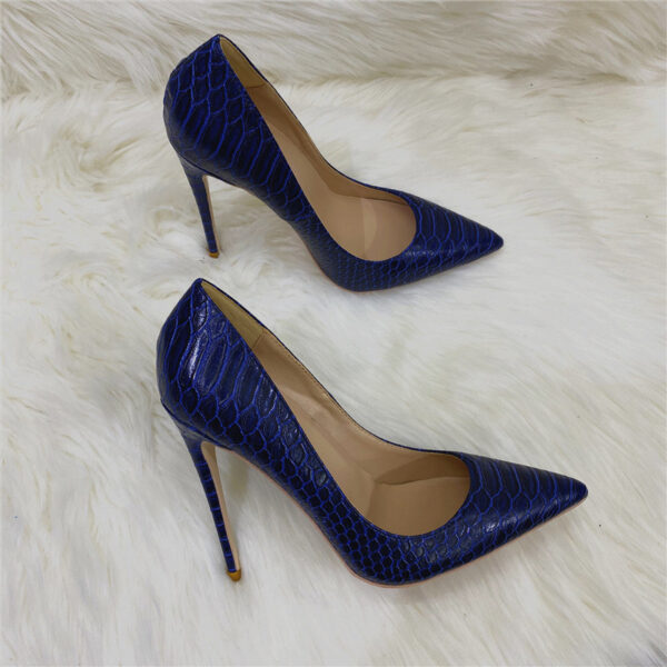 Pointed Toe Stiletto Low-cut Shoes Women - Image 2