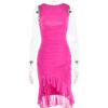 Summer Slim Skinny Sleeveless Dress For Women Fashion Party Club Dresses - Image 2