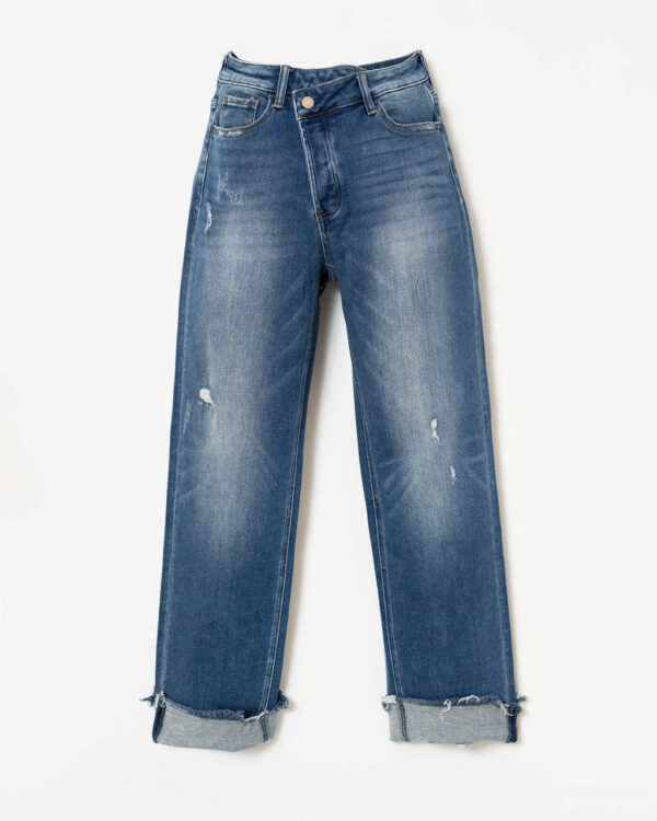 Women's Fashion Individual Casual Loose Jeans - Image 6