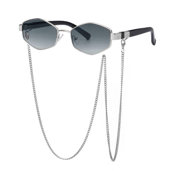 Women's Fashion Personality Chain Korean Style Sunglasses - Image 8