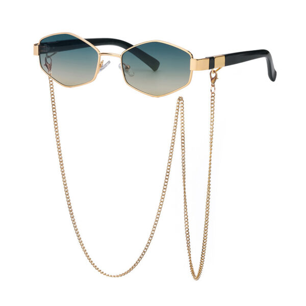 Women's Fashion Personality Chain Korean Style Sunglasses - Image 9