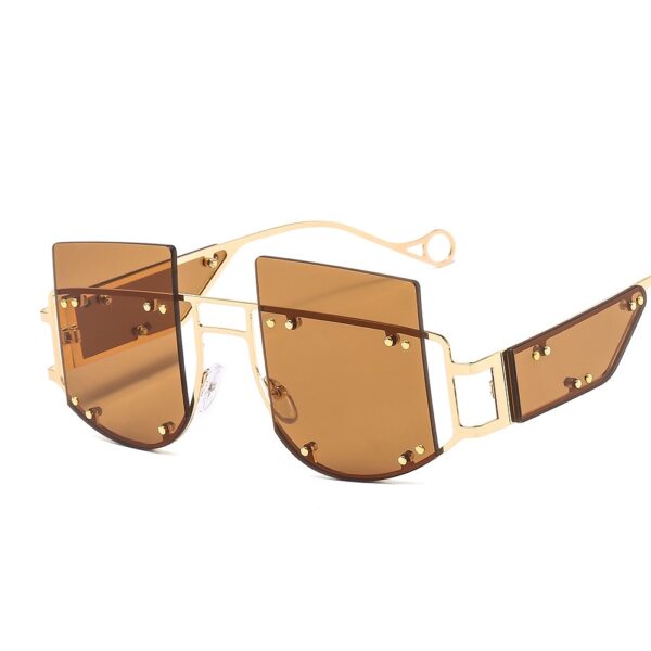 Personalized Sunglasses Hip Hop Fashion Trend Sunglasses - Image 6